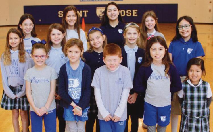 St. Rose Students of the Month for November
