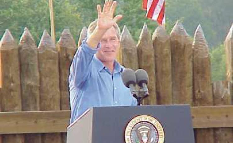 Remembering President George W. Bush’s 2004 visit to Perrysburg