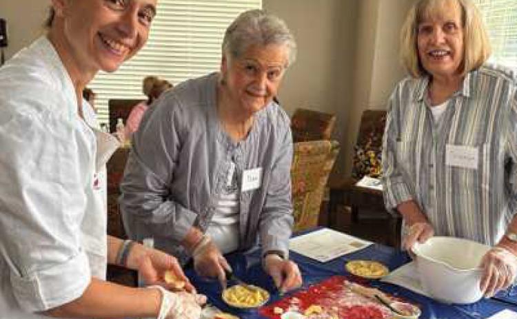 From left: Nathalie Cottier, Dee Kroger and Sharon Dennis.