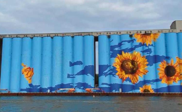 Grain silos evoke passion for community and big win for artistic vision
