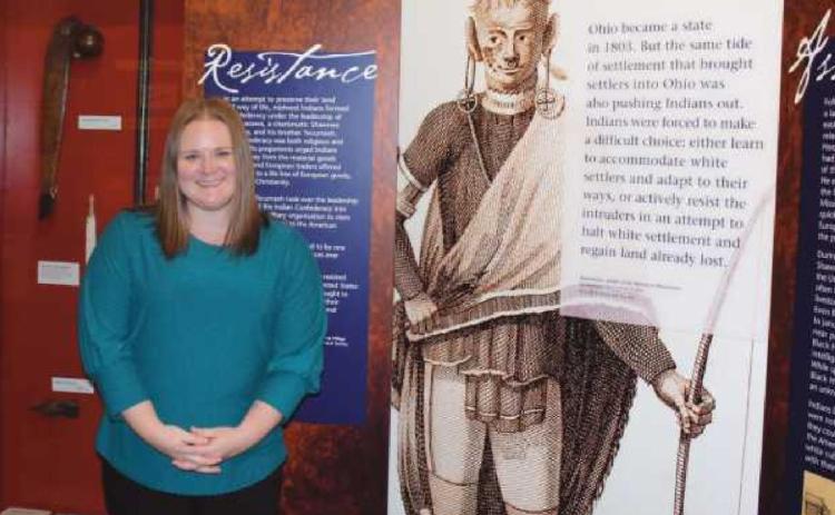 Ashley Phlipot is Fort Meigs Historic Site’s new executive director. She’s been with the site for 13 years.