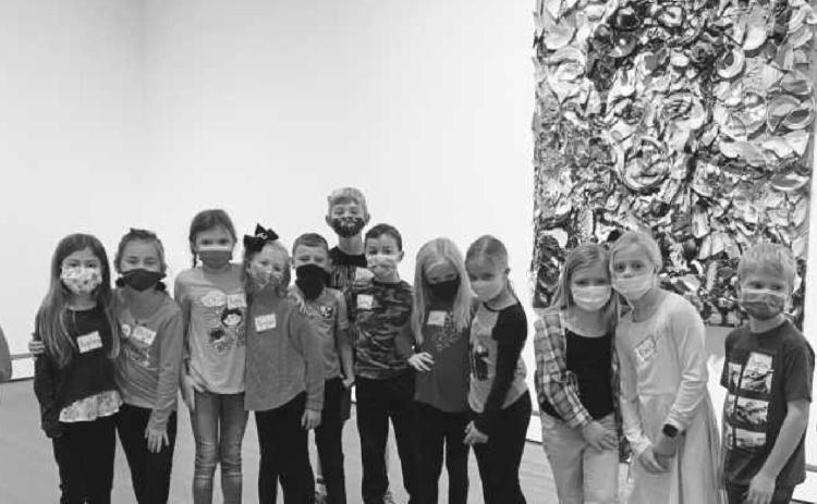 Second-graders visit Toledo Museum of Art