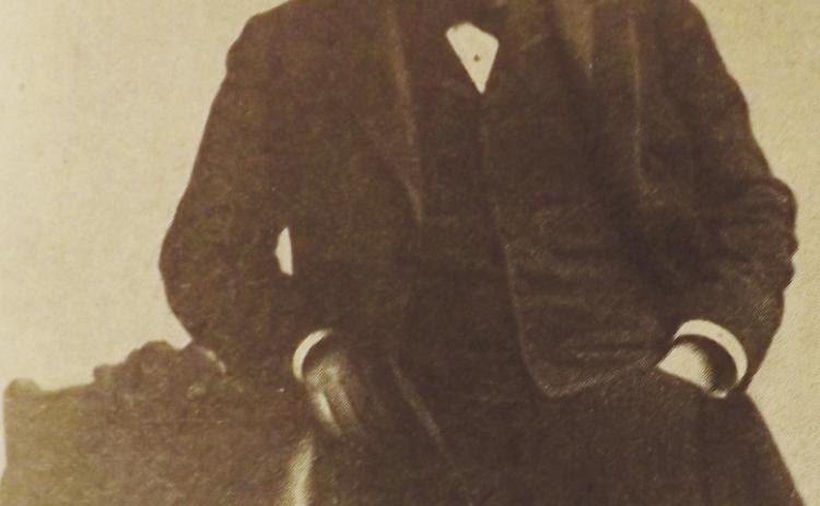 William McKinley as he looked on his visit to Perrysburg.