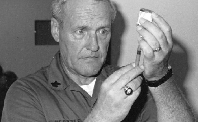 Dale Hertzfeld, Navy corpsman.