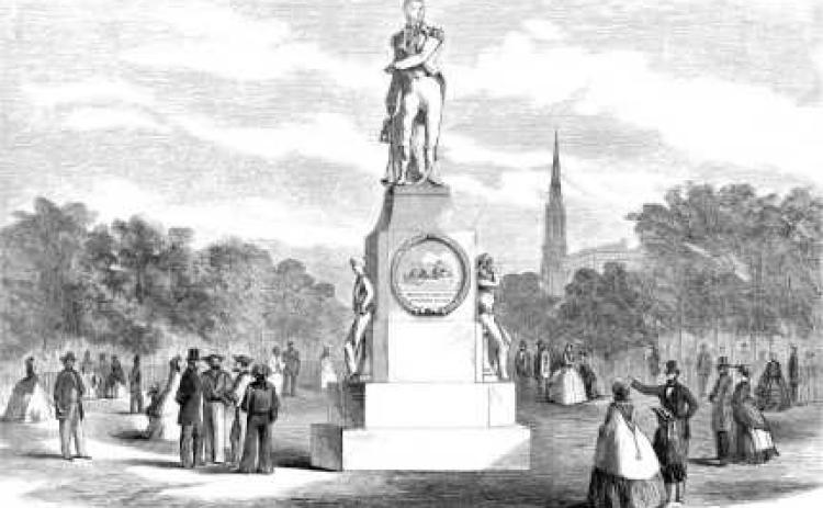 Dedication of the Perry Monument in Cleveland–1860