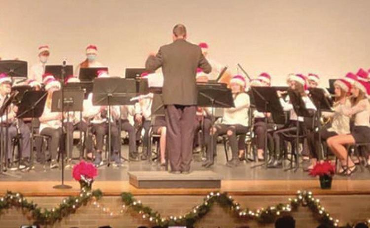 Clinicians educate HPI, PJHS band students