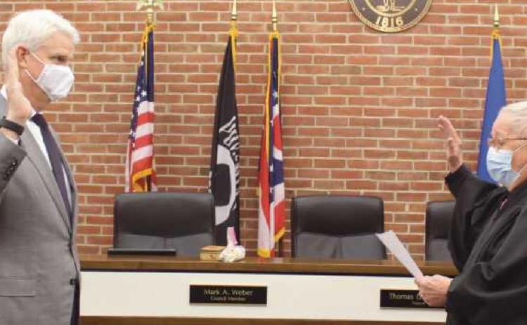 City council rings in new year with swearing-in