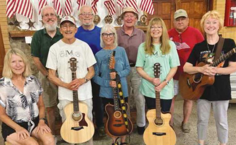 Members of the OMG are, from left: Janet Church, Don Buckenmeyer, Marvin Scheer, Larry Batoki, Kathe Merritt, Max Church, Annette Drouliard, Leo Cichy and Karen Hersberg. Not pictured is Dave Pederson.