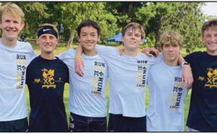 25-20. Jackets place second at cross country in