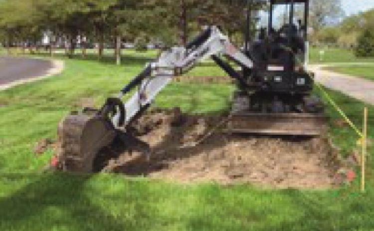 Construction begins on outdoor sculpture walk