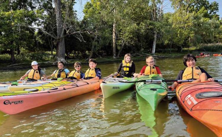 St. Rose eighth-graders explore Maumee River