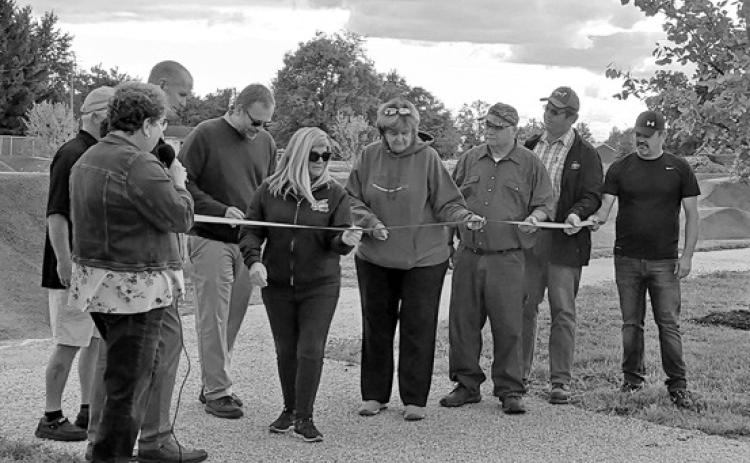 Wood County Park District dedicates new bike park in Rudolph