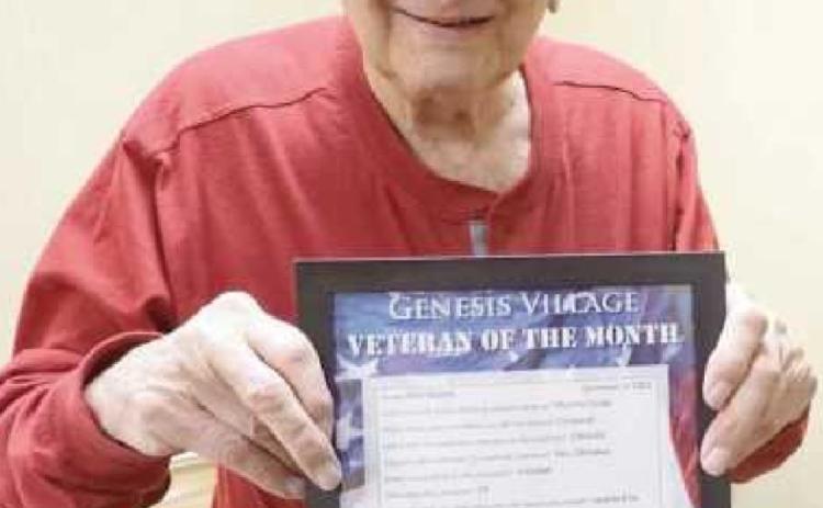 Thanking a veteran for his service