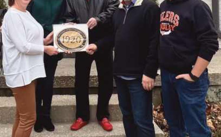 Theriault family home receives historic plaque