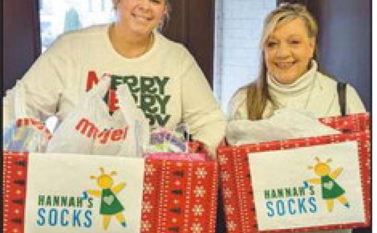 Little Village Preschool drive benefits Hannah’s Socks