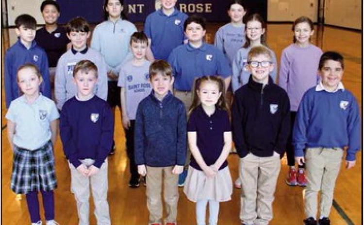 Saint Rose shares Students of the Month