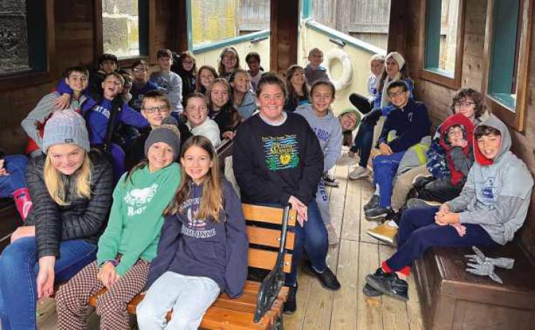 St. Rose students step back in time at Metroparks canal boat experience