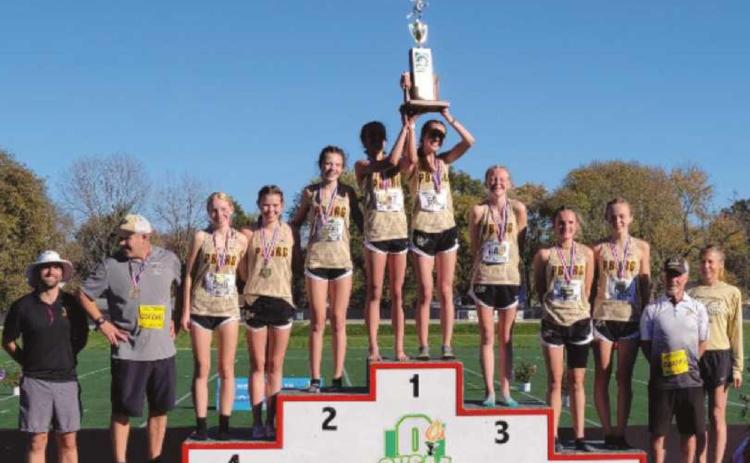 PHS girls cross country team wins state championship