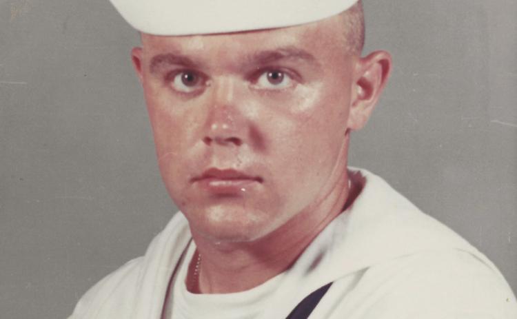 “The U.S. Navy didn’t have much to work with at first,” Mandell said, laughing. Pictured above, Boot Camp Great Lakes, Illinois, 1966.