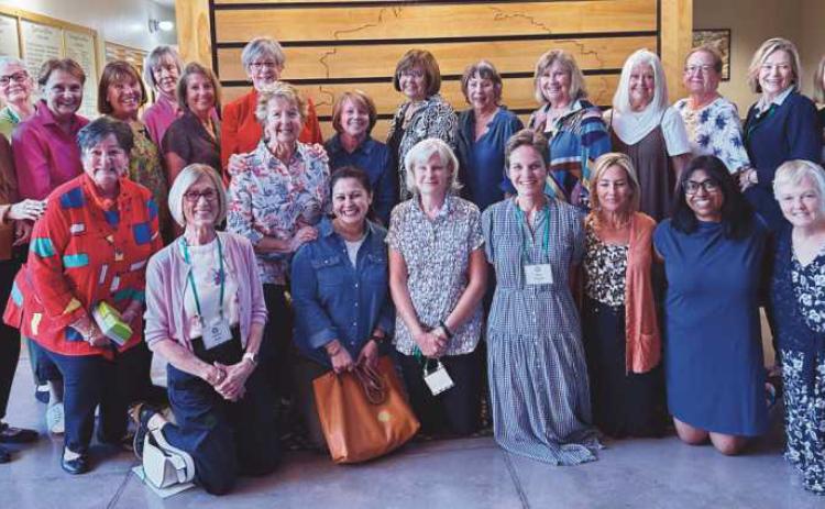 Country Garden Club members serving on the trunk show committee are: Susan Croci, Kathy Attwood, Marsha Molnar, Annette Sipp, Kay Peterson, Mary Knake, Karen Hinkson, Janine Avila, Colleen McGoldrick, Bonnie Ash, Heather McCarroll, Jan Connors, Judy Ashley, Pat Smith, Holly Samuelson, Kate French, Linda Justen, Angie Thetford, Sherie Robarge, Pam Kistler, Kiran Rai, Barbara Wright, Pat Todak and Judy Reitzel.