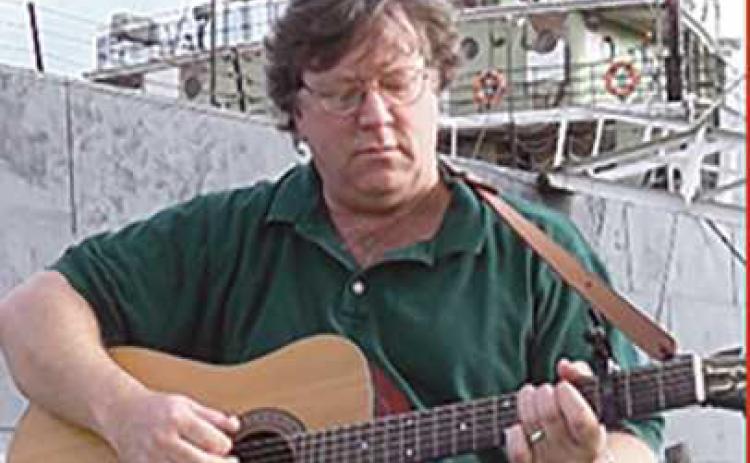 Russ Franzen will present a concert, “Great Lakes History in Song” at Owens Community College on October 6.