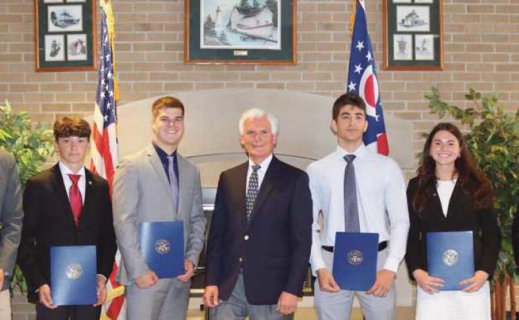 Latta honors students accepted to military academies