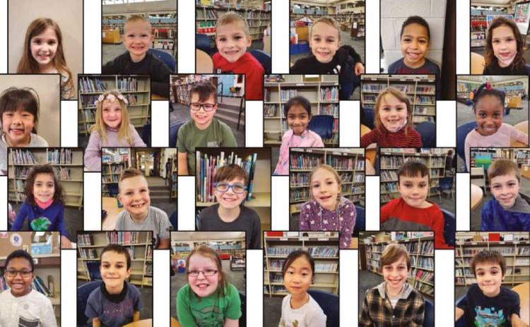 Woodland Elementary January Students of the Month
