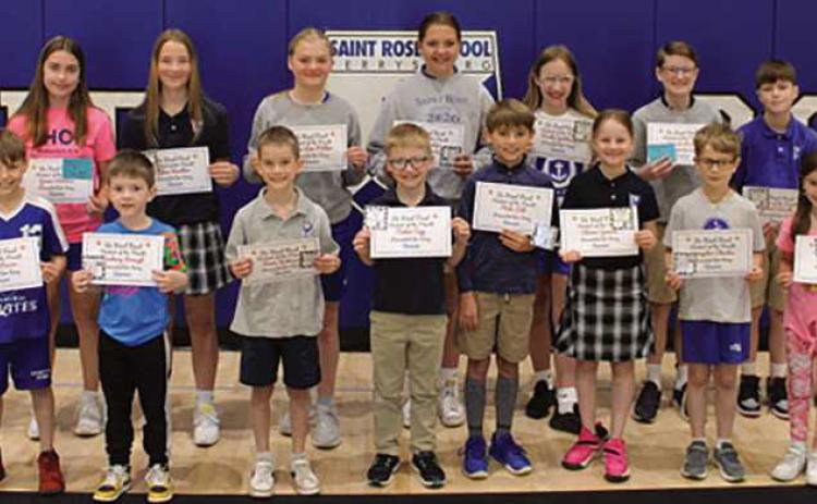 St. Rose honors March ‘Be Kind’ students