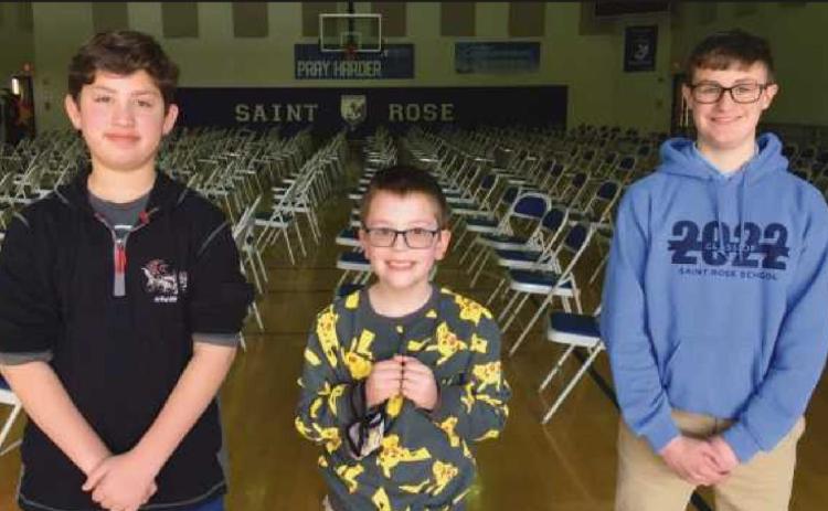St. Rose students win geography bee
