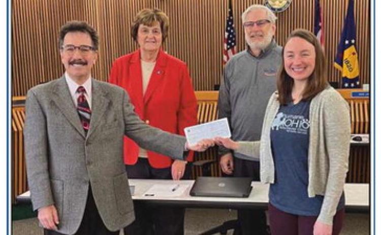 Commissioners present check for Big Fix