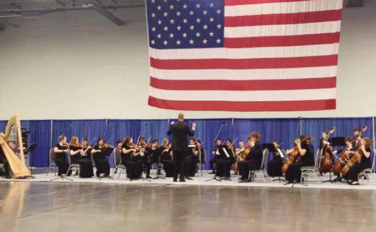PHS Select Strings performs at OSBA
