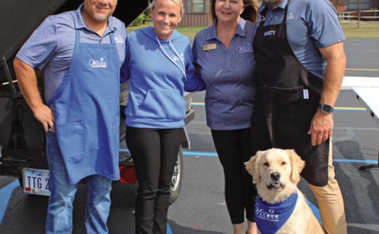 Funeral home hosts appreciation cookout for families, first responders