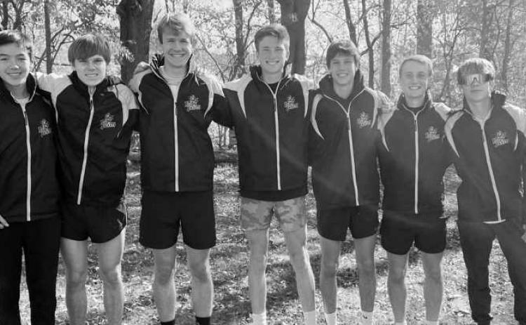 PHS boys cross country places third at meet
