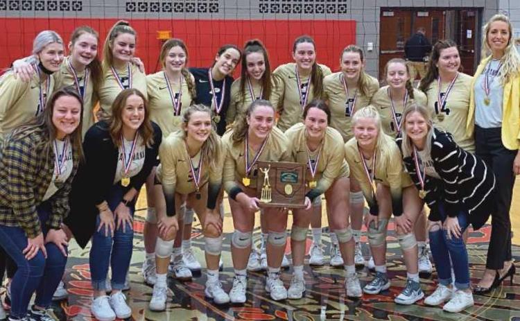 Yellow Jackets volleyball team heads to regional semi final Nov. 7