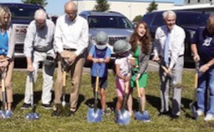 Groundbreaking celebrated for Heights center addition