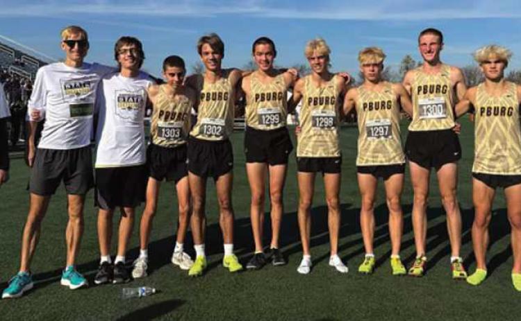 PHS boys cross country team finishes 10th at state