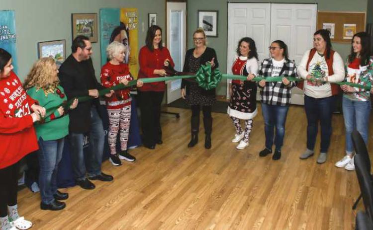 NAMI showcased its new office space at 1250 Ridgewood Drive, Bowling Green, with a Christmas open house November 29.