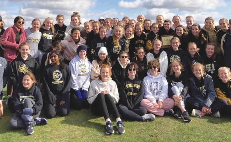 Perrysburg High School girls cross country team won the Northern Lakes League championship October 15.