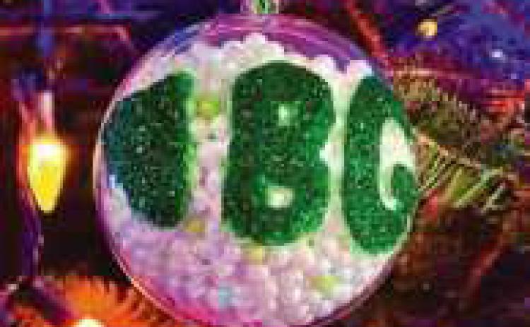An example of a decorated ornament ready to be hung at the Bowling Green tree lighting ceremony.