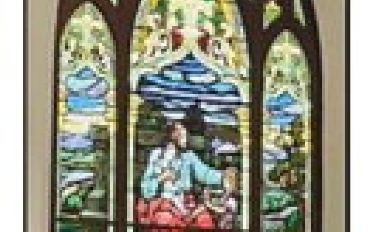 The concert at Zoar will benefit its stained glass window restoration campaign.