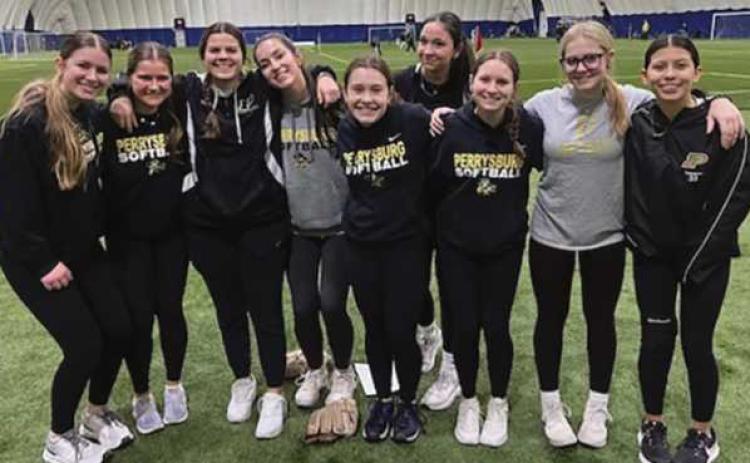 From left, PHS volunteers Aly Seuberling, Gracie Perry, Alyssa Bradford, Bella Click, Sophie Halm, Noelle Evans, Lilah Hinkleman, Cheyanne Smith and Isabella Vasquez. Not pictured: Morgan Hoverman.