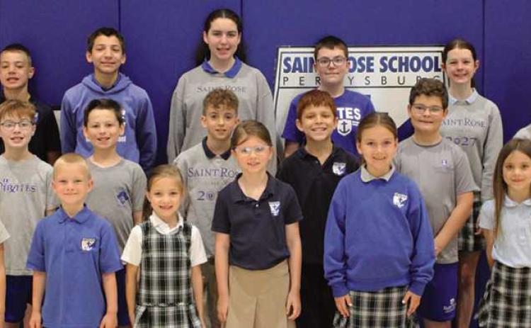 St. Rose announces April Students of the Month