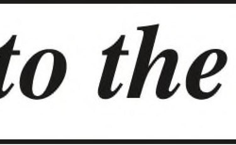 Letter to the Editor