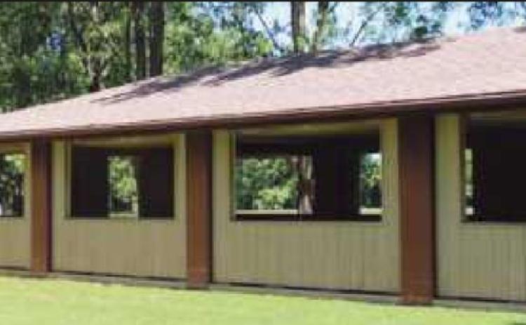 Shelters such as this one at William Henry Harrison Park in Pemberville will now be available for rental with users expected to adhere to COVID-19 protocols.