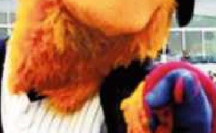 Muddy the Mascot