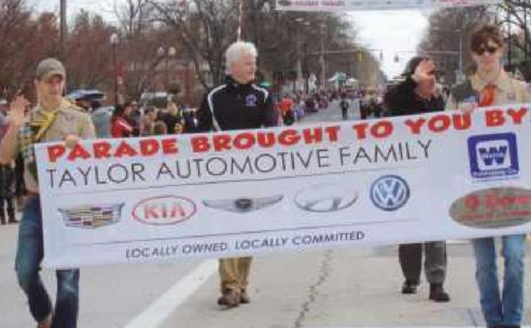 A fun for all Home for the Holidays parade