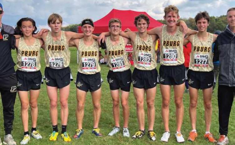 PHS school boys cross country wins district championship