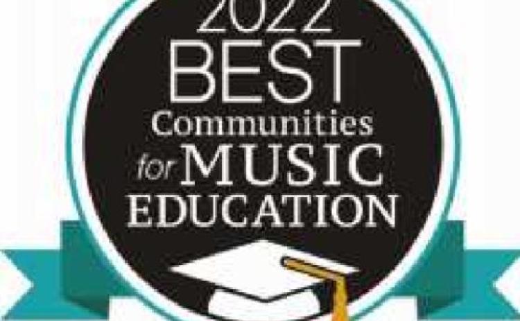 Schools honored with music award