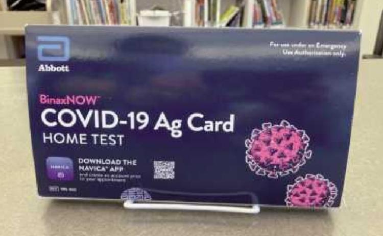 Way Library offering free COVID testing kits