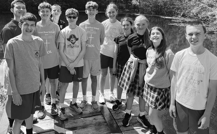 St. Rose students take field trip to Castalia Trout Hatchery